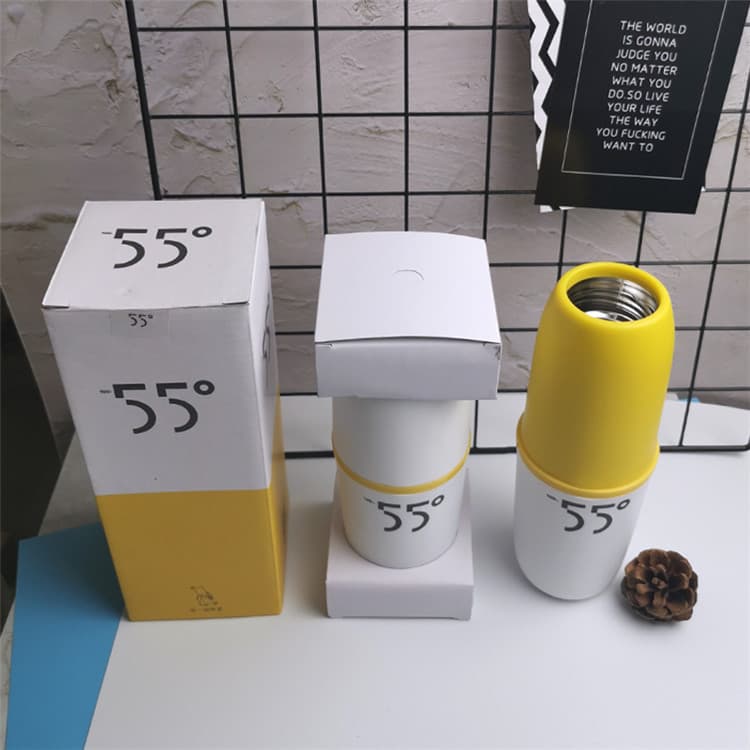 New 55°C Quick Cooling Cup, Viral Shake 55°C Water Bottle, Shaker Cup Gift, Customizable Insulated