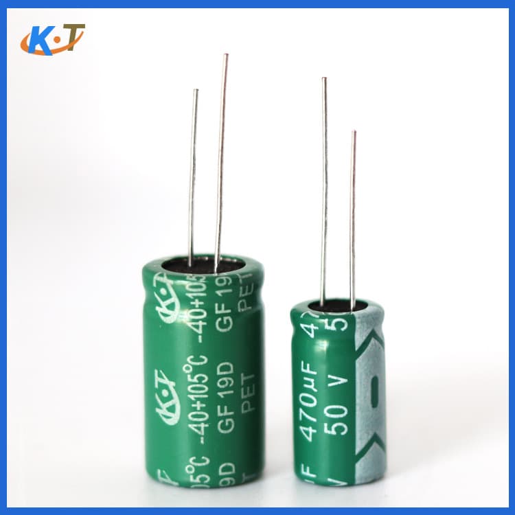 High-power surface mount electrolytic capacitors, 50V 470uf electrolytic capacitors, 470uf 50V solid-state capacitors, high-frequency filtering.