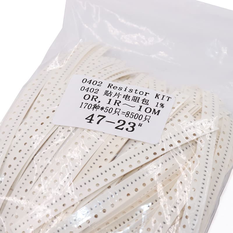 0402 SMD Resistor Kit Resistor Book 1% Tolerance 170 Values 50pcs Each 1R~10M