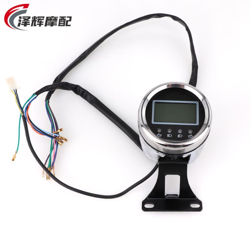 New Four-Wheel Off-Road ATV Motorcycle Modification Accessories LCD Single Strap Magnetic Sensor Instrument