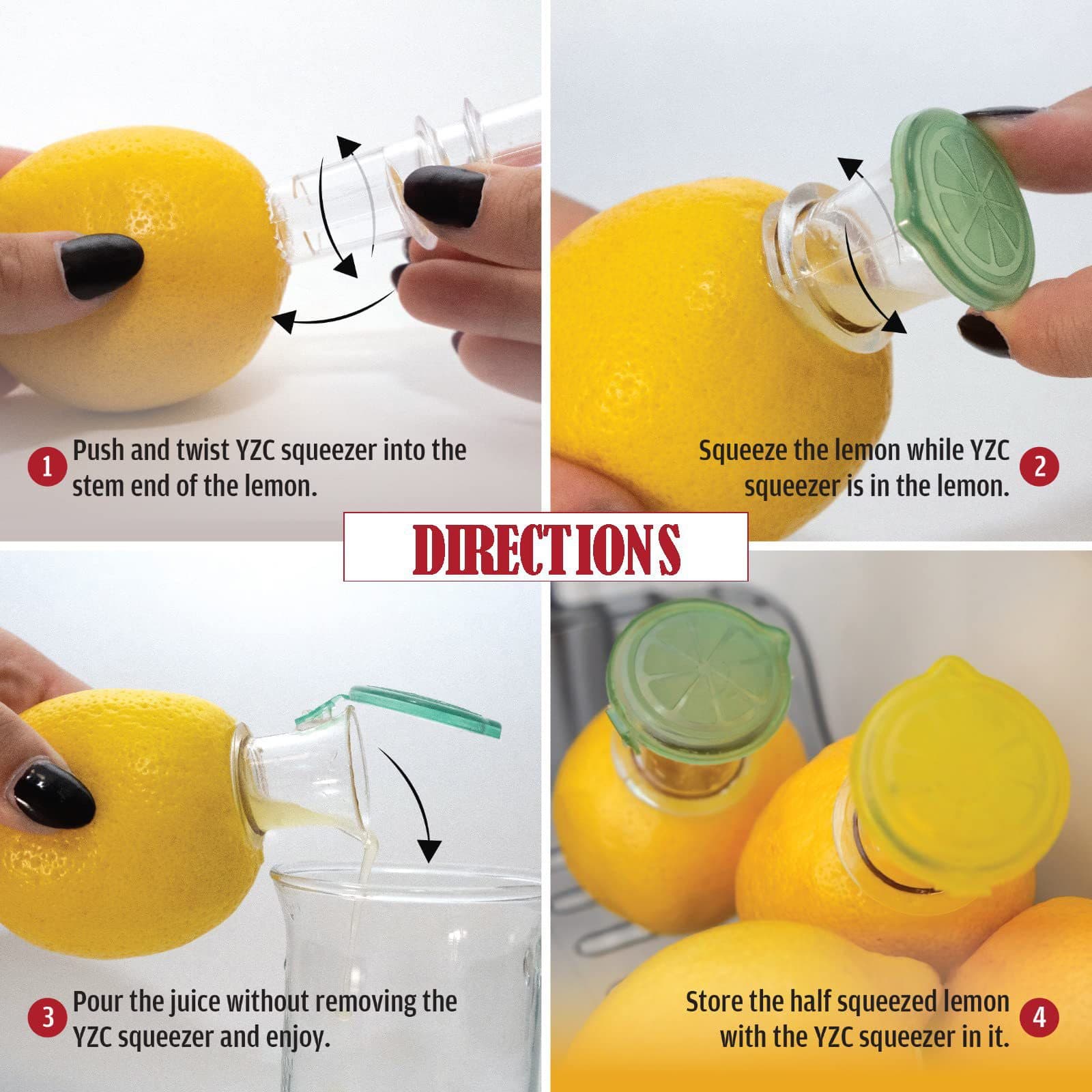 Amazon New Lemon Orange Juicer Manual Citrus Fruit Squeezer