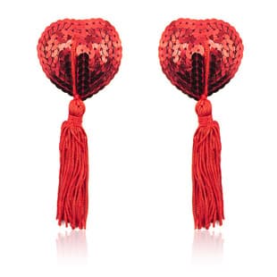 Lingerie Accessories Invisible Seamless Silicone Bra Tassel Heart Sequin Nipple Covers Pasties