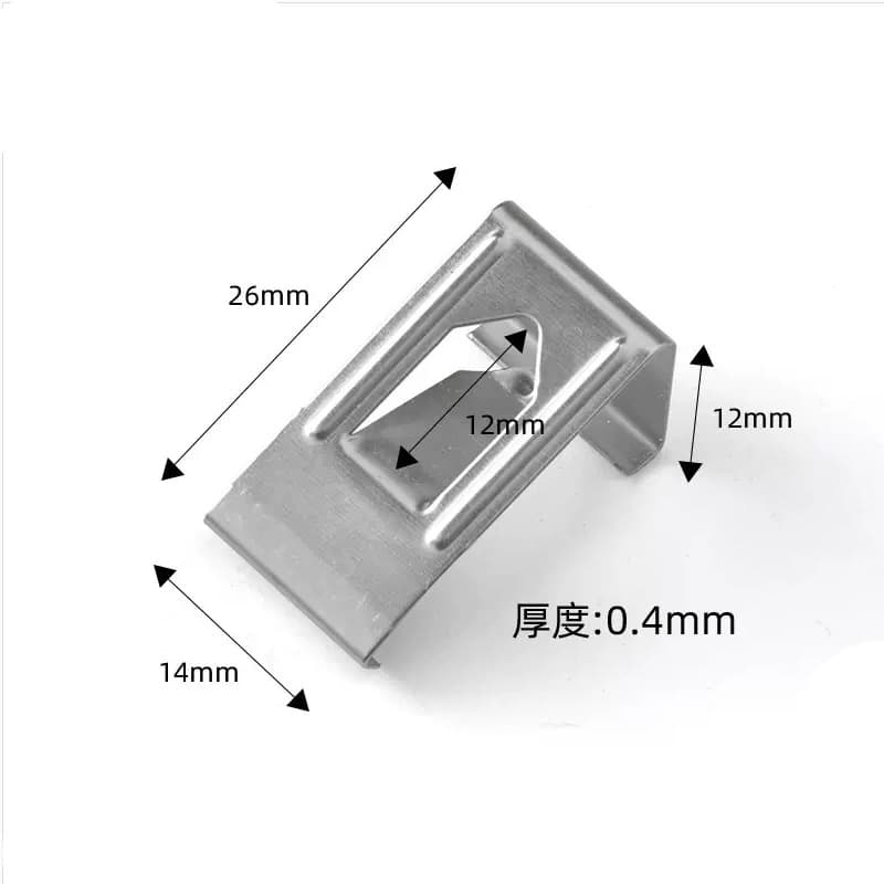 Frameless Photo Frame Clip Spring Clip Frameless Clip for Oil Painting Frame Hardware Accessories Frame Clip PW17 Frameless Buckle