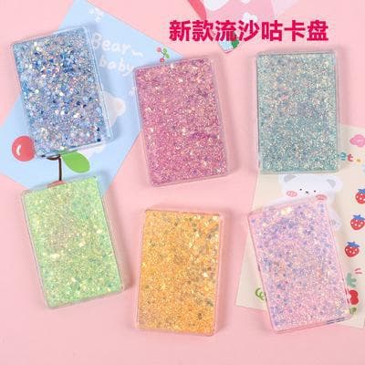 Acrylic Quicksand Bricks Guka Mahjong Gupanka Brick Set Transparent Girly Heart Groceries Children's DIY Toys