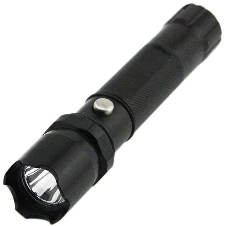 Gift Flashlight Three-Mode LED Flashlight Aluminum Alloy Mini 1W Flashlight Street Vendor Cycling Long Range 18650 Battery