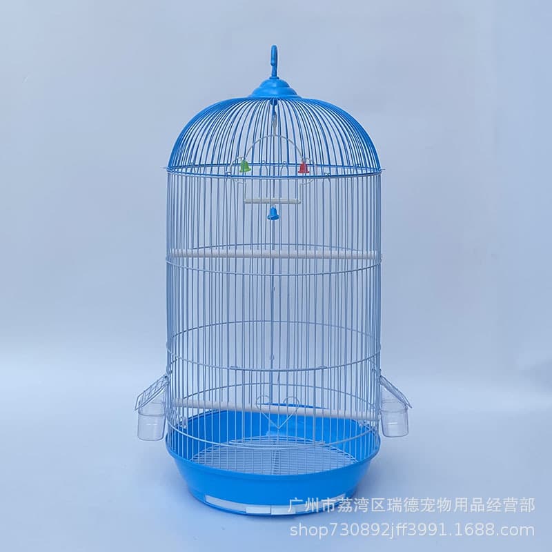 Luxury Birdcage Wholesale Classic Round Birdcage Pearl Bird Peony Birdcage Large Round Birdcage Budgie Cage