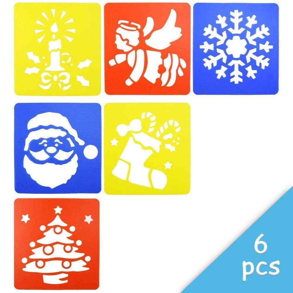 21 Cross-Border Best-Selling Children's Educational Drawing Template Set DIY Hollow Drawing Ruler Doodle Tracing Board
