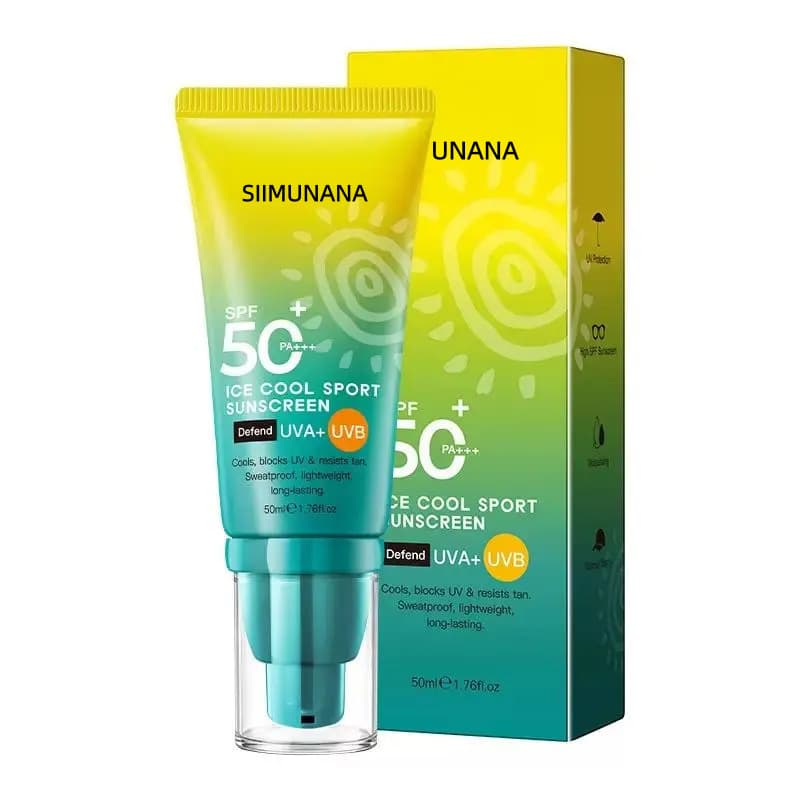 Cross-border TEMU hot product TK hot product high-power isolation sunscreen refreshing primer concealer sunscreen lotion Sunscreen
