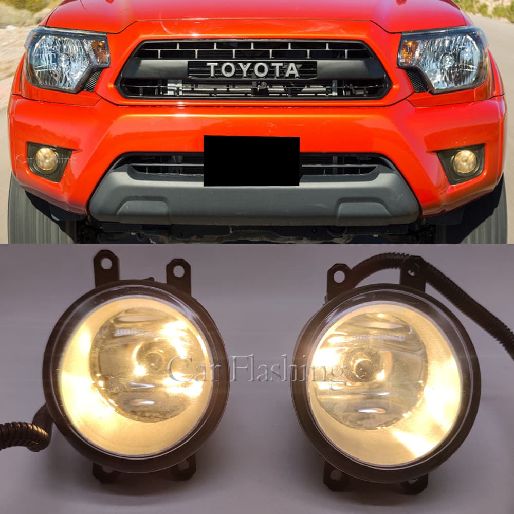 LED Fog Light Assembly for Toyota Tacoma 2012-2015 Front Bumper