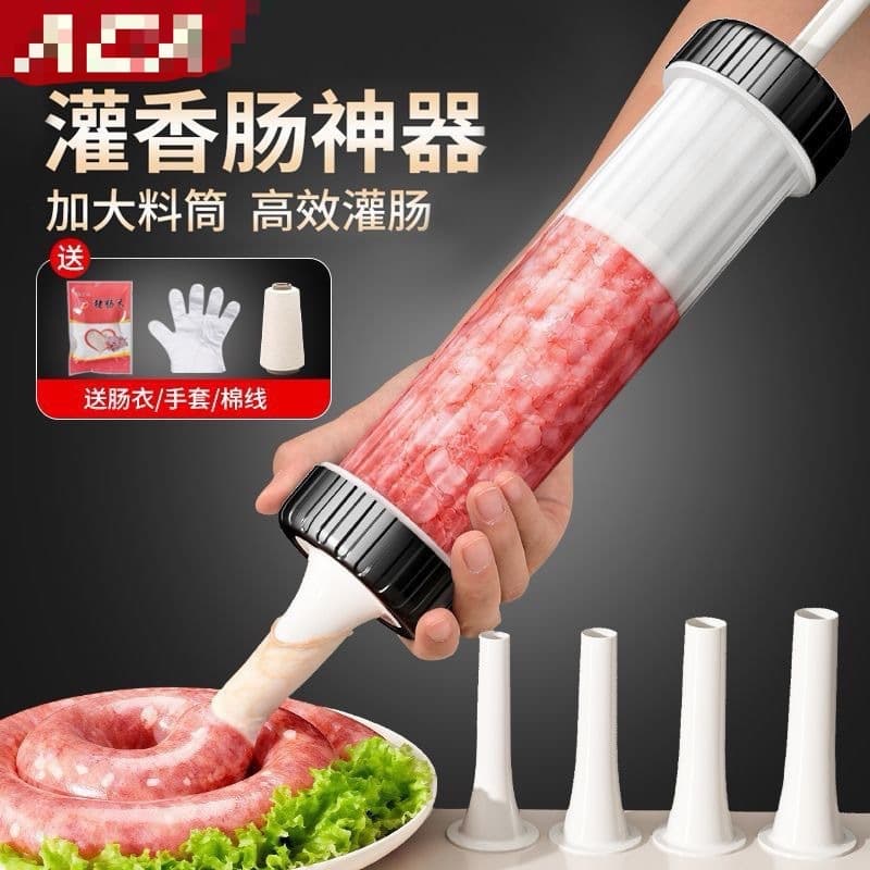 Wholesale Sausage Stuffer Machine, Household Manual Sausage Stuffer, Sausage Filler Tool for Filling Sausage Casings and Curing Sausages