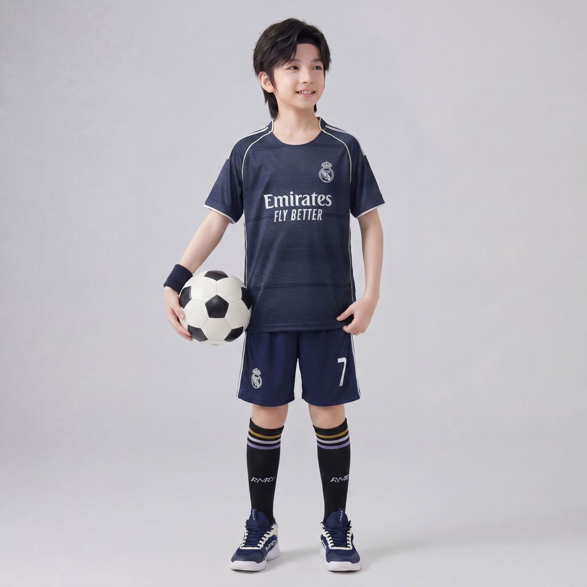 Boys' Summer Short-Sleeved Suit 2026 New Model for Older Children, Quick-Dry Sports Summer Jersey, Children's Summer Size 7