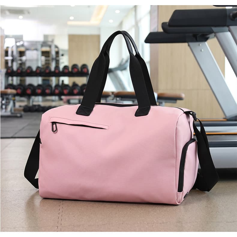 Fashionable swimming and fitness bag with shoe compartment for men and women, travel storage bag, wet and dry separation sports training bag