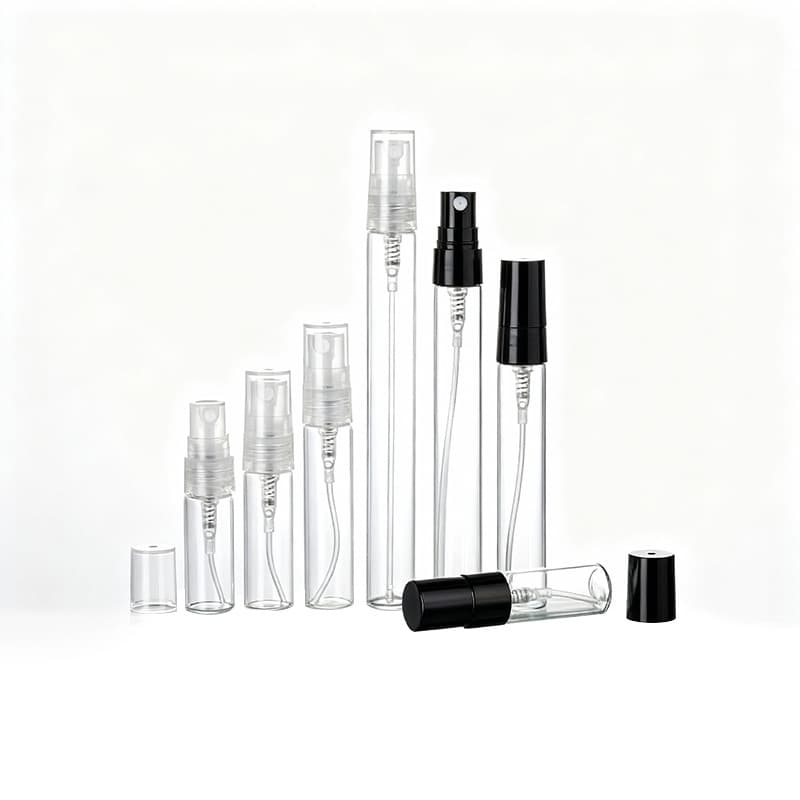 Perfume Refillable Bottles 2ml 3ml 5ml 10ml Glass Spray Bottles Refillable Empty Bottles Portable Small Capacity