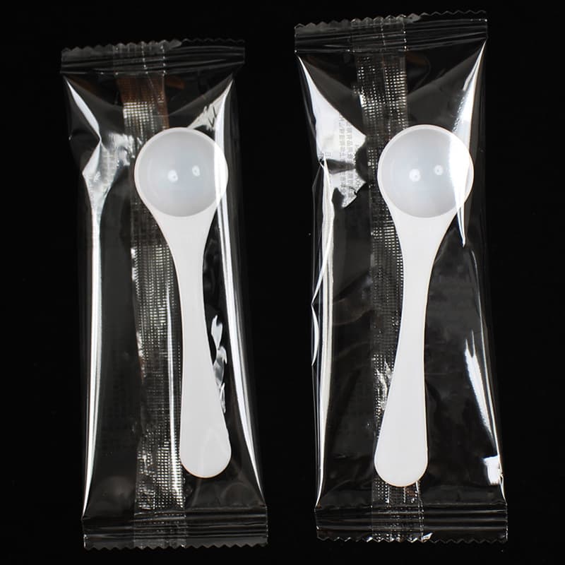 2g Plastic Spoon, 2g Measuring Spoon Individually Packaged, 4ml Powder/Liquid Dosing Spoon, Powder/Salt Spoon 4 Milliliters, Manufacturer