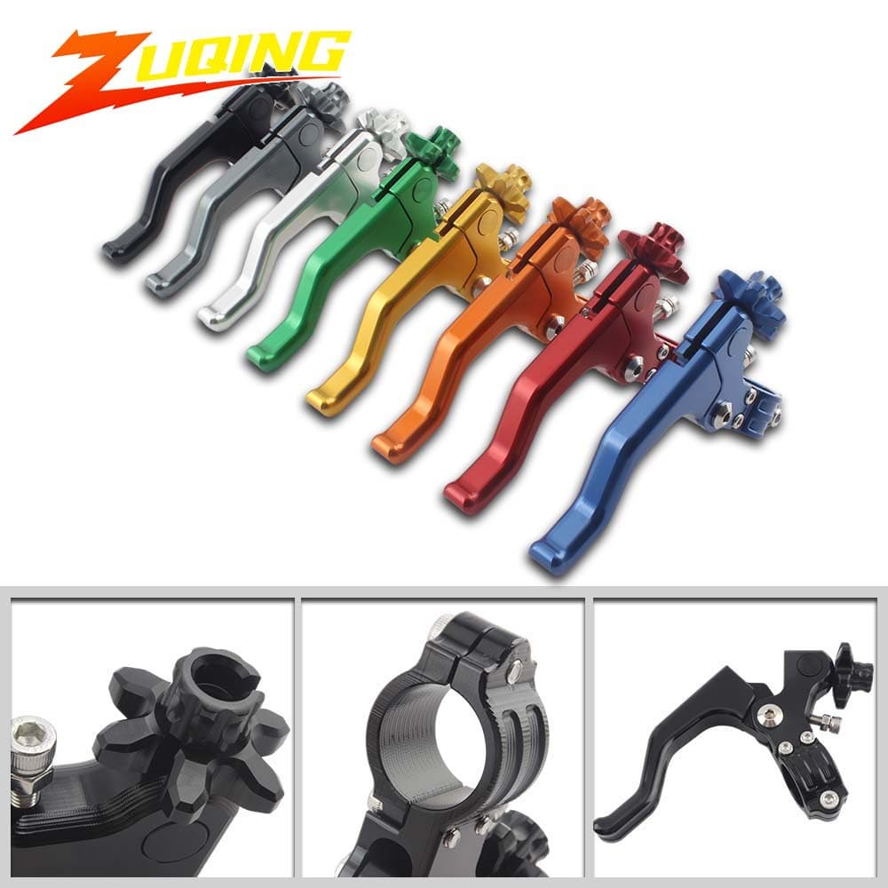 ATV Dirt Bike Modified Easy-Pull Clutch Lever 22mm Aluminum Alloy Lever Handle Stunt Control Modification Handle
