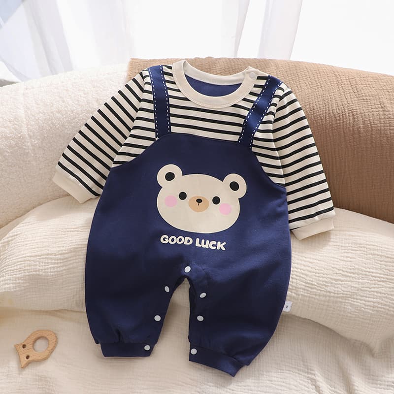 Baby Romper Fall Long Sleeve Cotton Cute Baby Autumn Clothes Infant Bodysuit