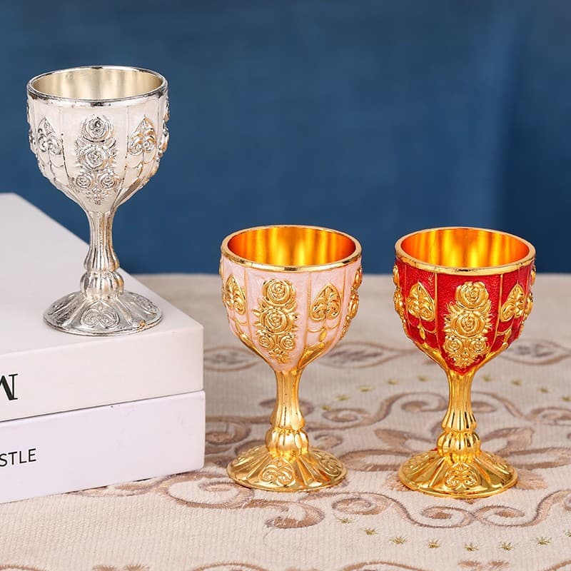 European-style liquor glass, premium barware, small shot glass, vintage home use, stemmed glass