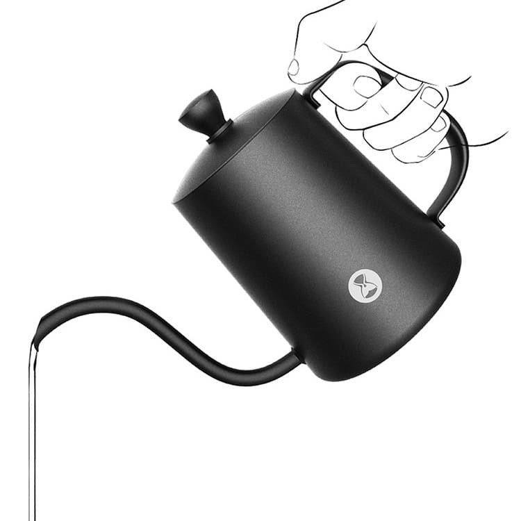 Taimo Yu three-hand coffee pot Yu 3 hanging ear brewing pot 304 stainless steel drip type household long spout pot