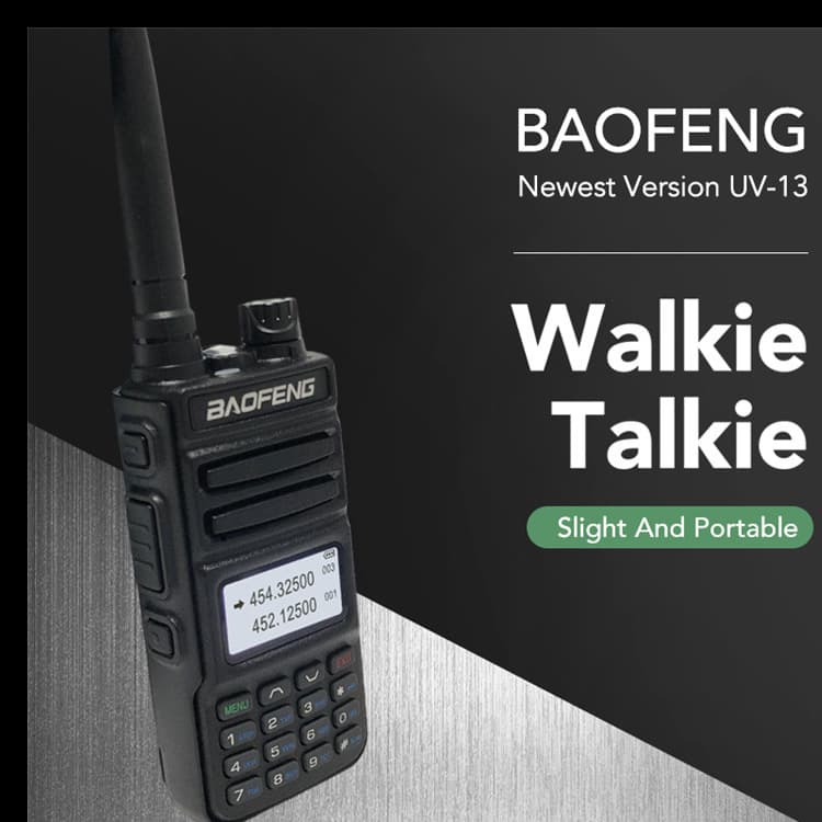 Baofeng BF-UV13 Walkie Talkie Dual Band P15 Walkie Talkie Outdoor Civilian Self-driving Mini FM Handheld