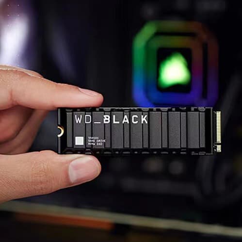 Compatible with Western Digital WD SN850X Black 1TB/2TB/4TB SSD M.2 Interface Gaming Hard Drive
