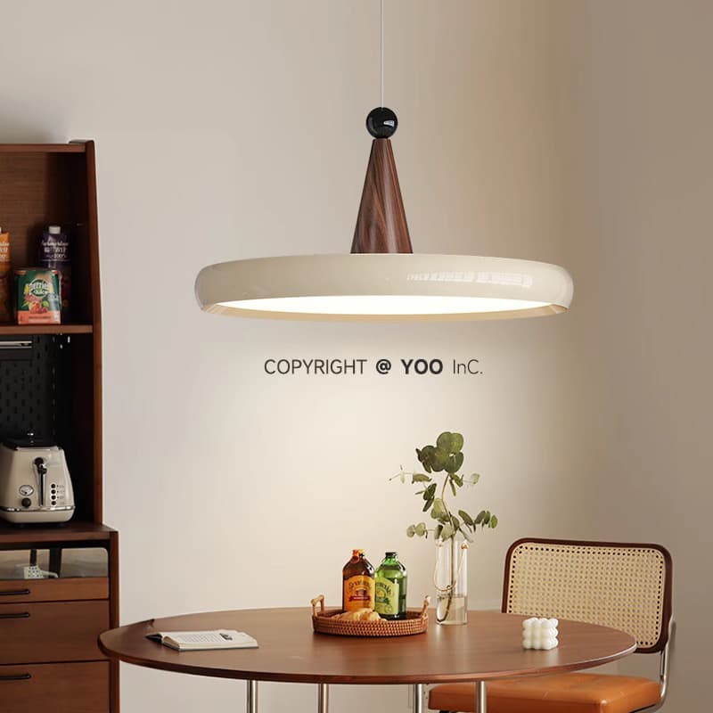 2025 New Cone Restaurant Chandelier Full Spectrum Eye Protection Dining Room Lamp Middle Ancient Style Modern Simple Zhongshan Lamps