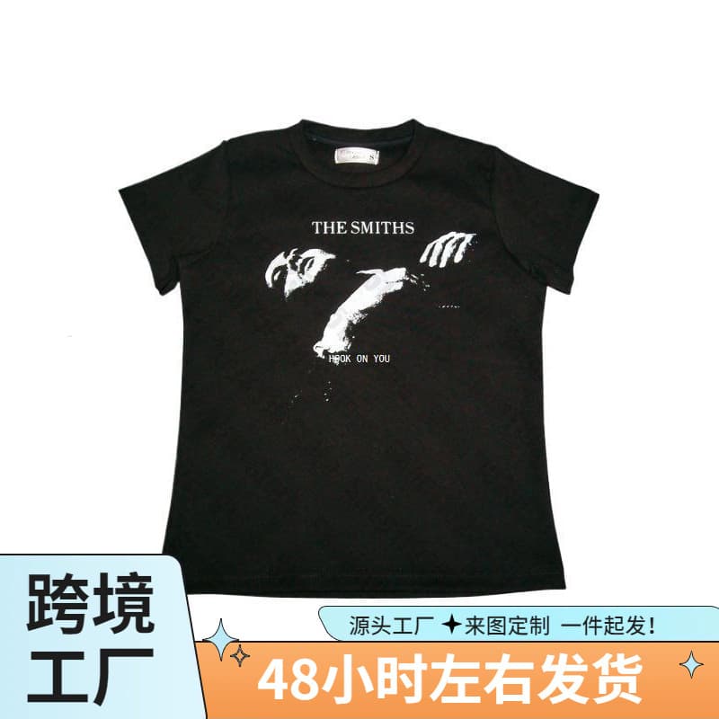 2000s Tops for Women 2023 T-shirt Goth Kpop Gothic Japanese