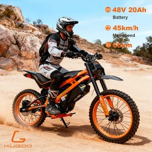 KUGOO WISH 02 PRO 2500W Off-Road Electric Motorcycle 60V 27AH Electric Bike 70KM Range