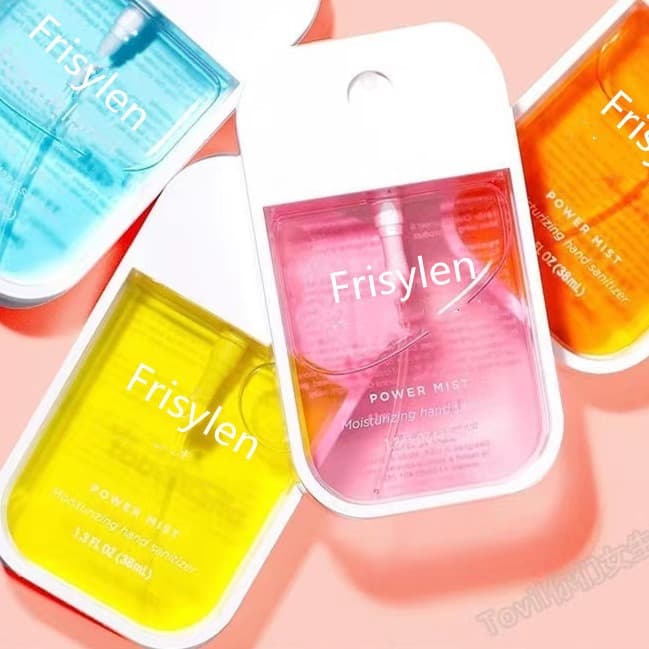 70% Alcohol No-Wash Hand Sanitizer 38, 45ml with Border Spray No-Rinse Clean