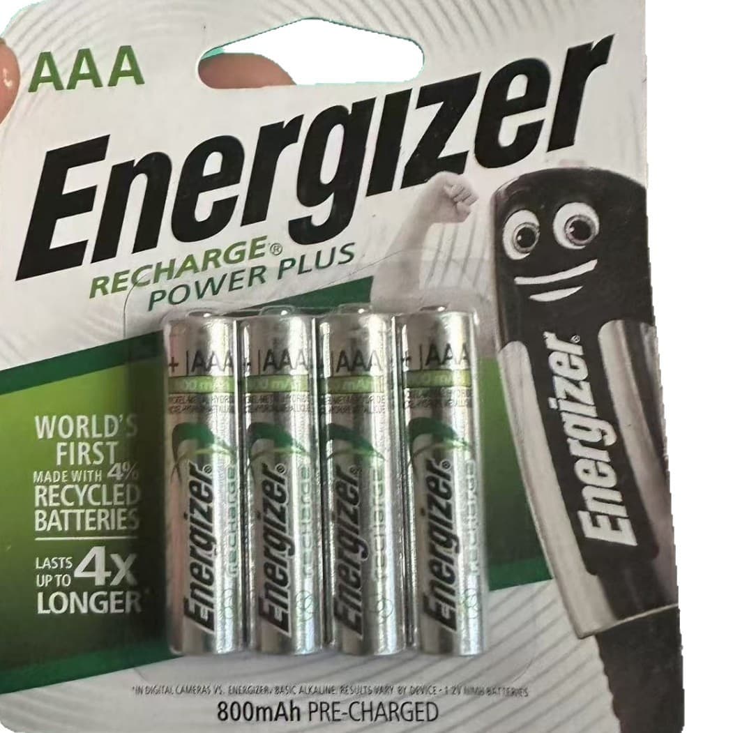 Energizer Rechargeable Batteries AA AAA Set for Toys Cameras Microphones Remotes High Capacity Batteries