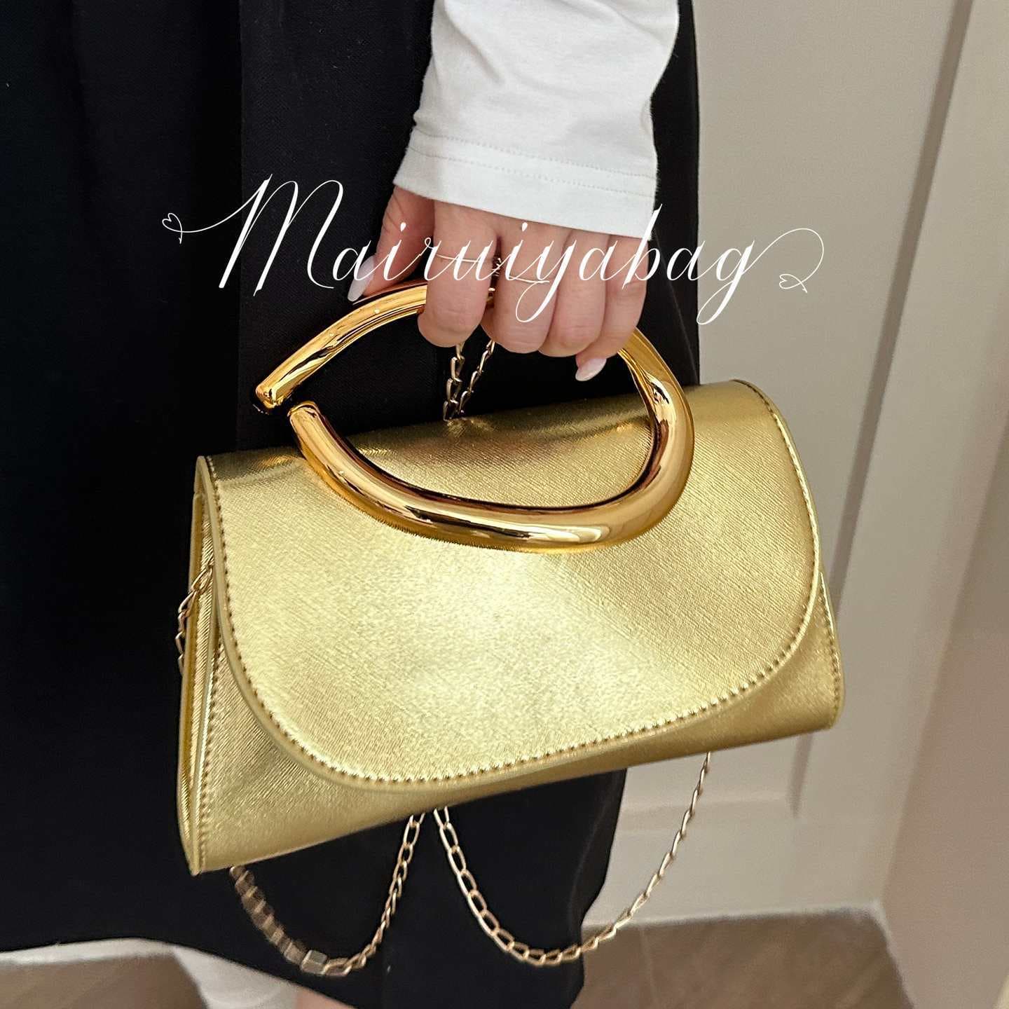 2026 Summer New High-Fashion Solid Color Trendy Minimalist Shoulder Crossbody Chic Handheld Small Square Bag