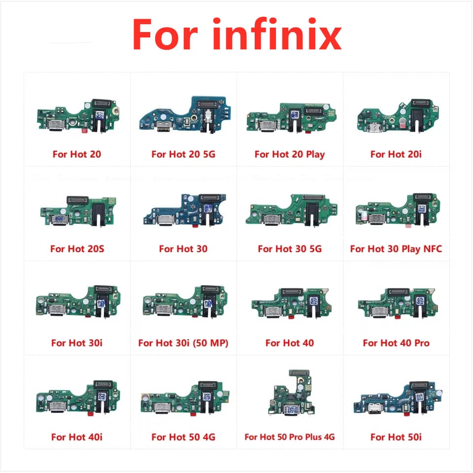 The Tail Plug Board Is Suitable for Infinix Hot 20 40I USB Charging Dock Interface Hot 30
