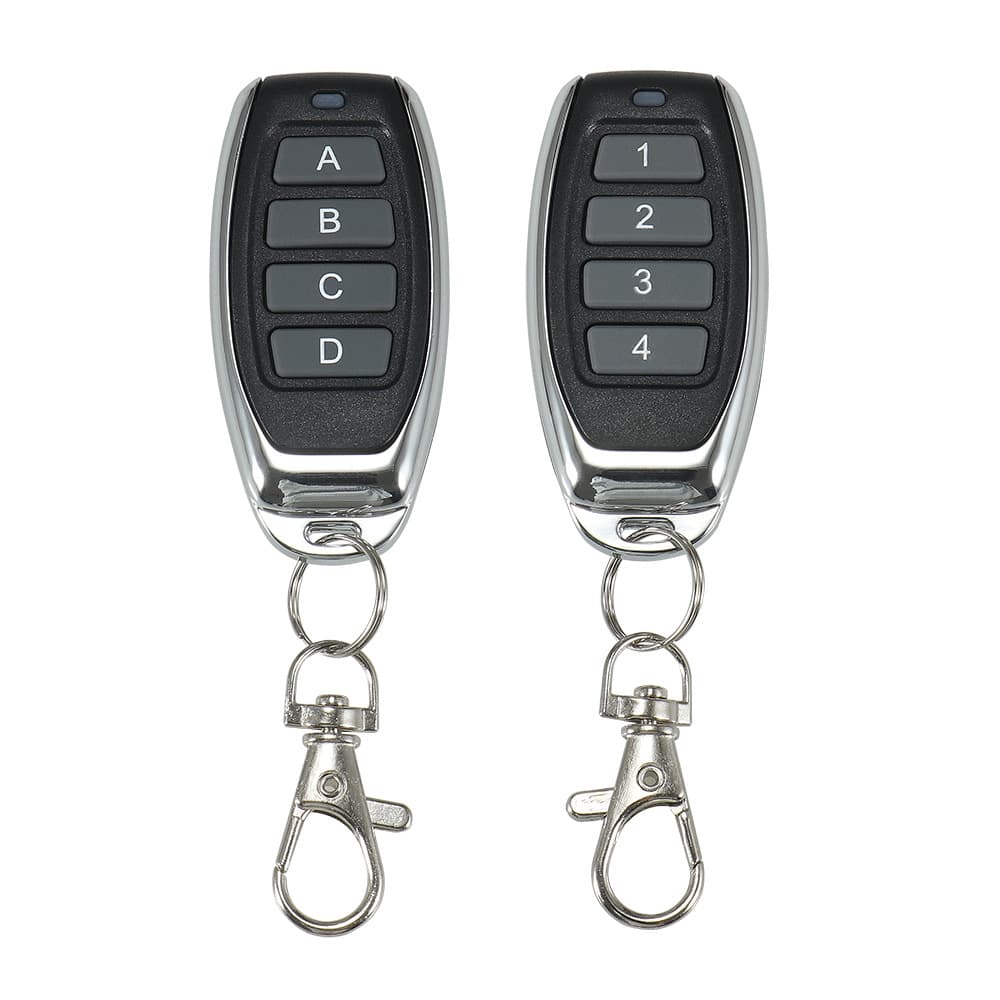 433MHz ABCD Copy Remote Controller Electric Garage Door Opener Fixed Code Learning Code Rolling Code Universal Remote Control