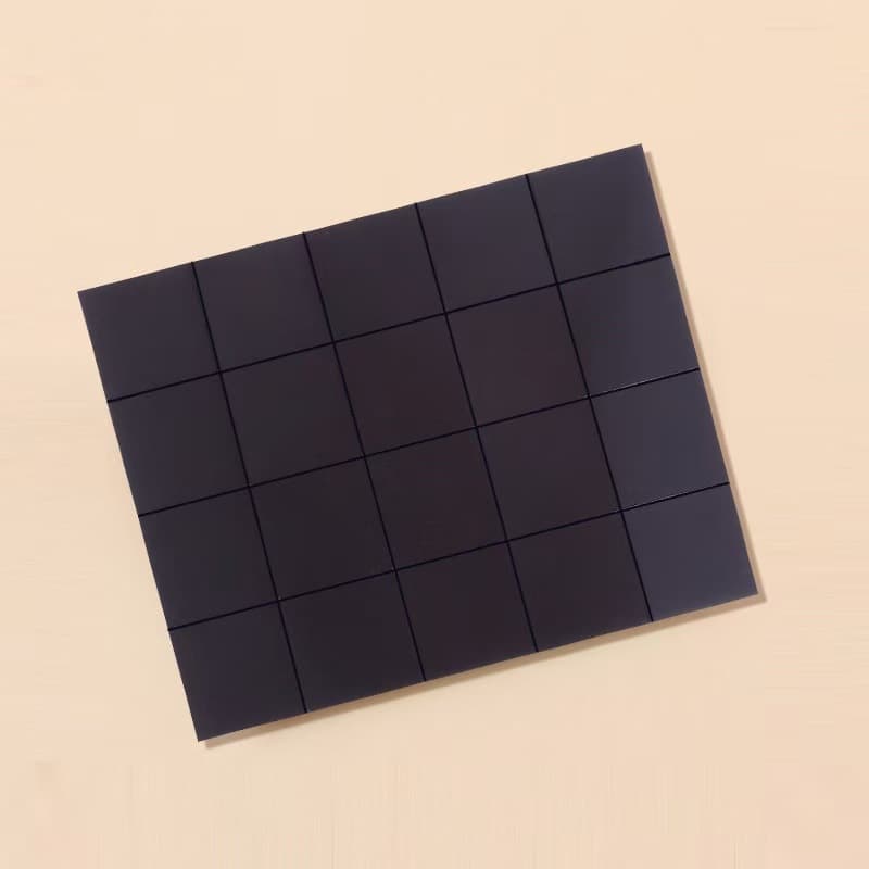 Square Soft Magnetic Sheet with Adhesive Backing for Spring Festival Couplets, Tear-Free and Easy to Remove, Magnetic Sticker for New Year Blessings