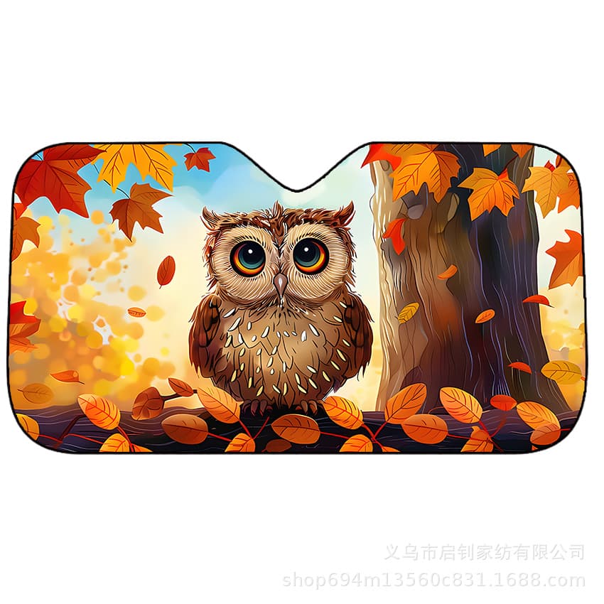 Car Sun Shade Window Sunscreen Thermal Insulation Windshield Front Sun Shade Vehicle Sun Visor