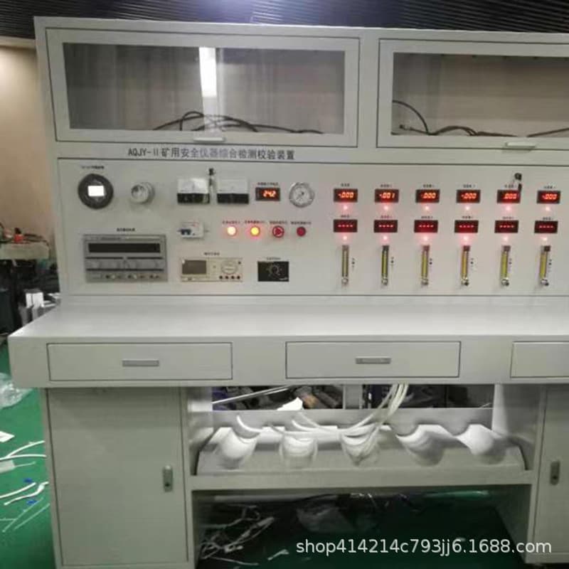 Integrated Calibration Bench for Mining Portable Gas Sensors - 8-Channel Fully Automated Comprehensive Testing and Calibration Station