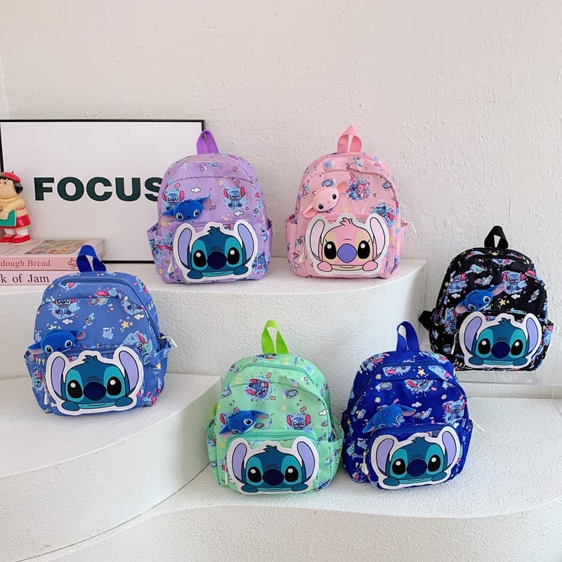 New Cartoon Kids Backpack Cute and Fun Kindergarten Backpack Large Capacity Boys and Girls Schoolbag