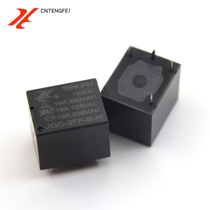 15A high current relay, T73 relay, 12V relay, 4-pin 3F miniature DC relay, 24V