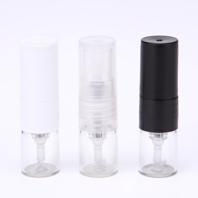 B006-1Ml Perfume Dispensing Bottle Glass Classy Portable Direct Drawer Sample Dispensing Artifact Fine Spray Press