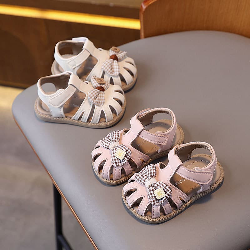 Baby girl toddler shoes sandals summer baby girl shoes soft bottom baby toe toe little princess 0-1 one year old 2 non-slip
