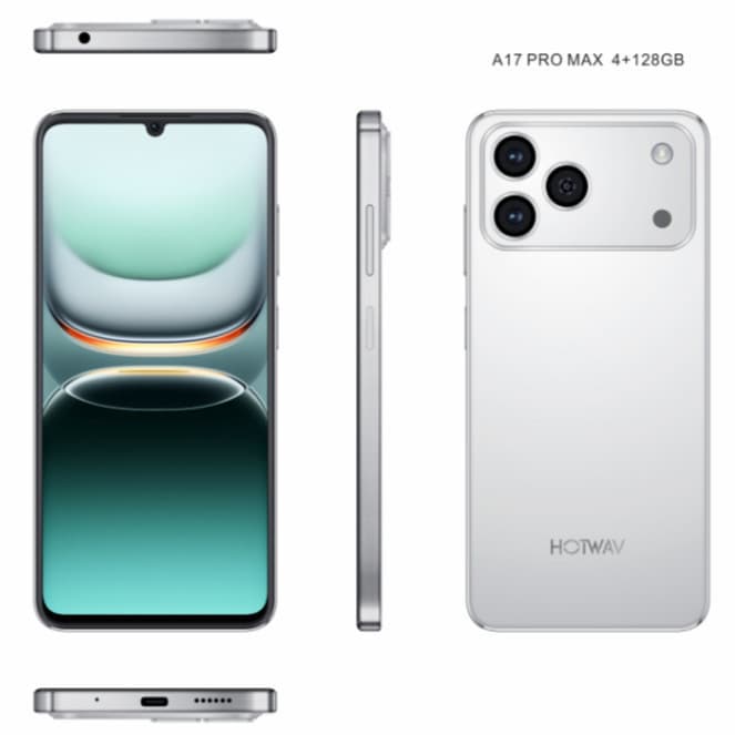 2026 New HOTWAV A17 PRO MAX New Design Appearance Smartphone Hong Kong Delivery
