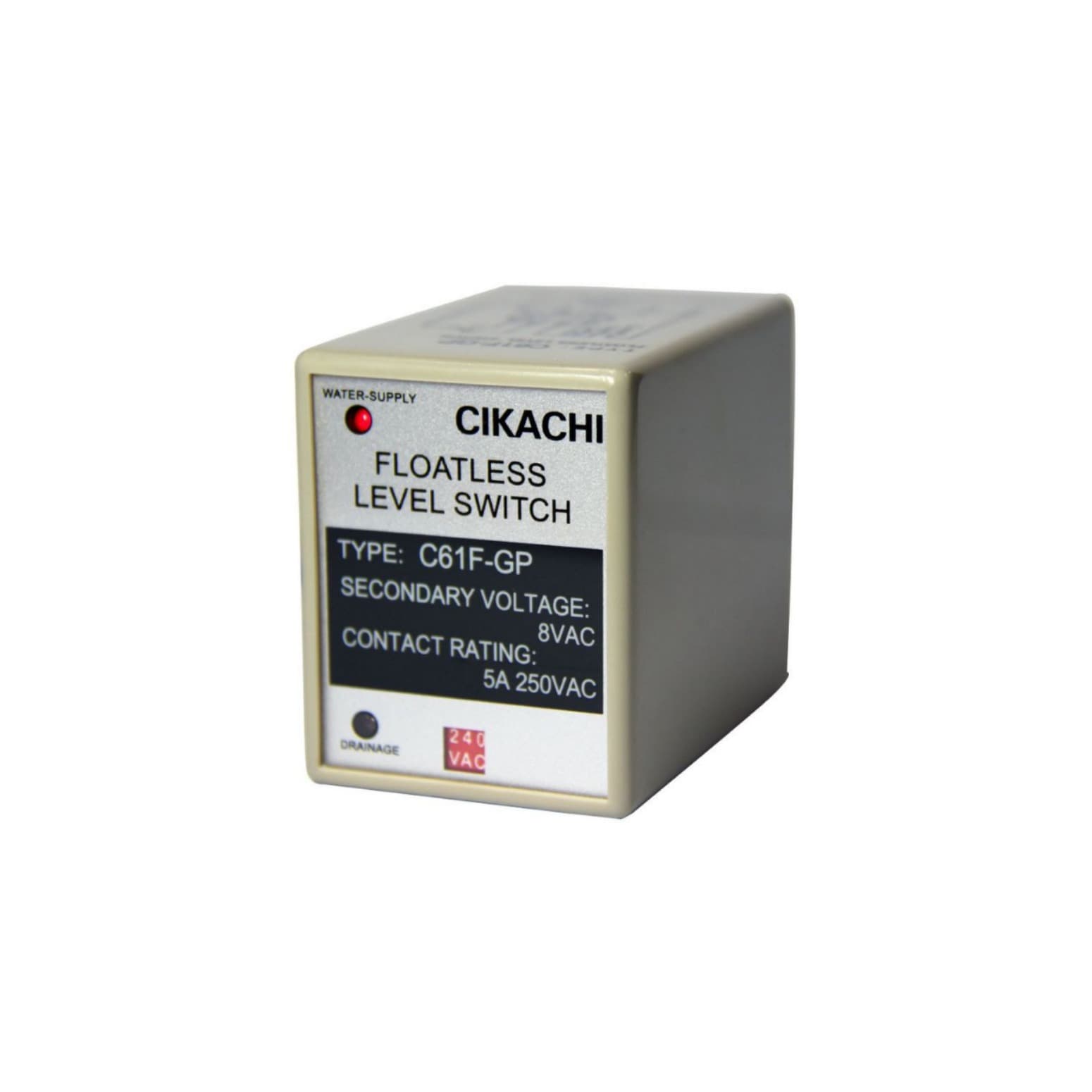 CIKACHI Taiwan Jiayang Liquid Level Relay C61F-GP Water Level Controller Water Level Switch