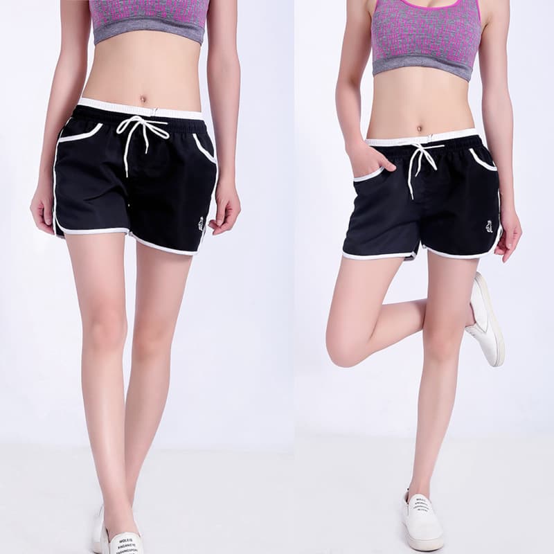 Candy Colored Women's Casual Trousers Loose Fit Plus Size Running Hot Pants Solid Color Beach Pants Wholesale Shorts