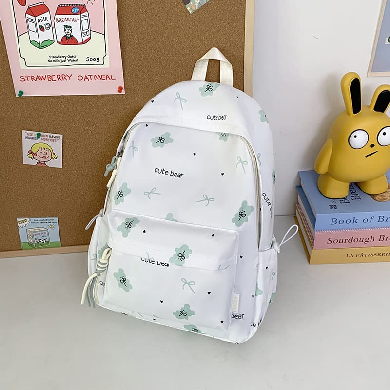 Women's Ins Japanese School Style Backpack for Middle and College Students, Korean Vintage Trendy Travel Bag