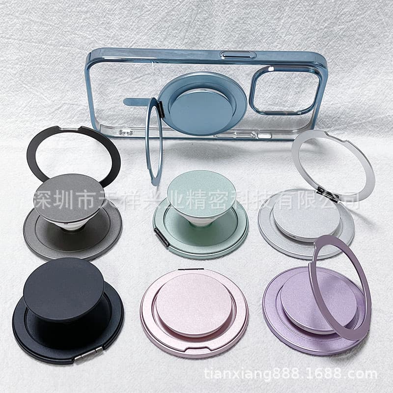 Ring Magnetic Phone Air Cushion Stand T9 Fulcrum Integrated Magnetic Stand Multifunctional Foldable Phone Stand