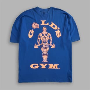 darcsport & Gold's Gym Co-branded Soft Cotton Men's and Women's Athletic Fitness T-Shirt Breathable Short Sleeve Printed Tee
