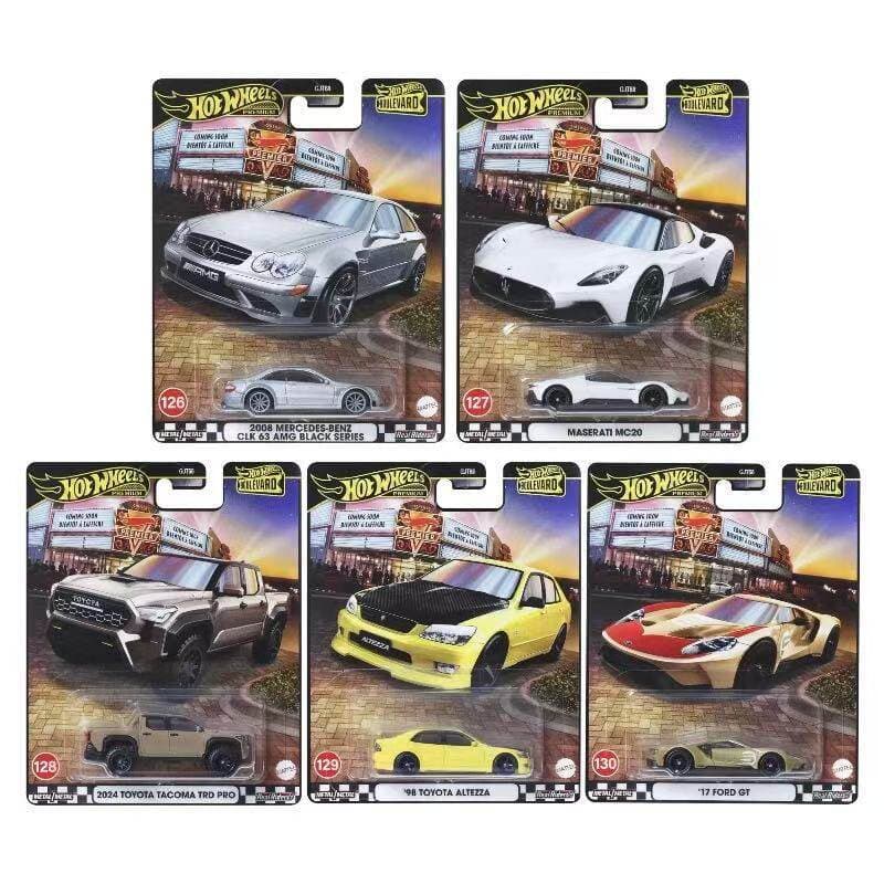 Hot Wheels Garden Avenue 26 Mercedes AMG Maserati Toyota Ford GT Alloy Car Model