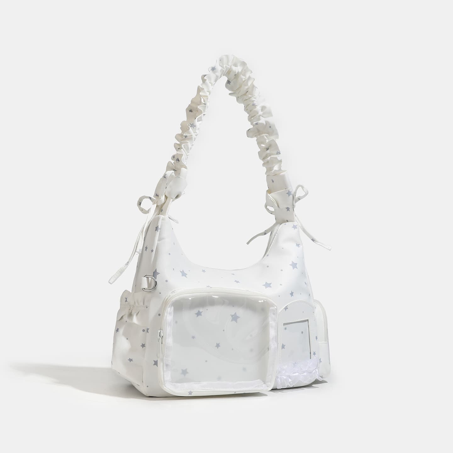 Japanese new style homemade eye girl Boston painful bag small food quantity Korean style one-shoulder cross-body two-dimensional millet bag