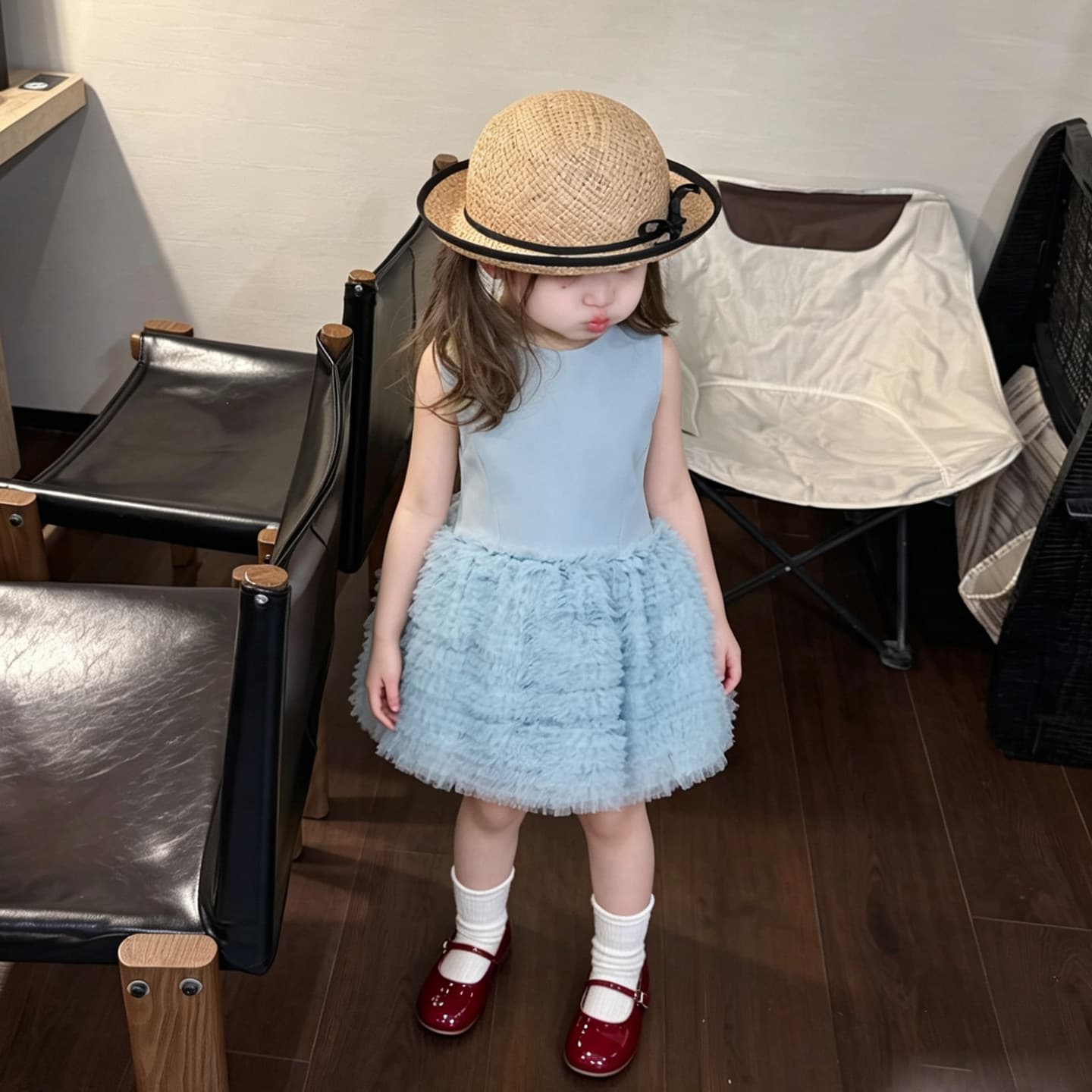 Girls' Dress 2026 Summer New Style Sleeveless Mesh Tutu Dress Baby Toddler Birthday Party Cake Dress