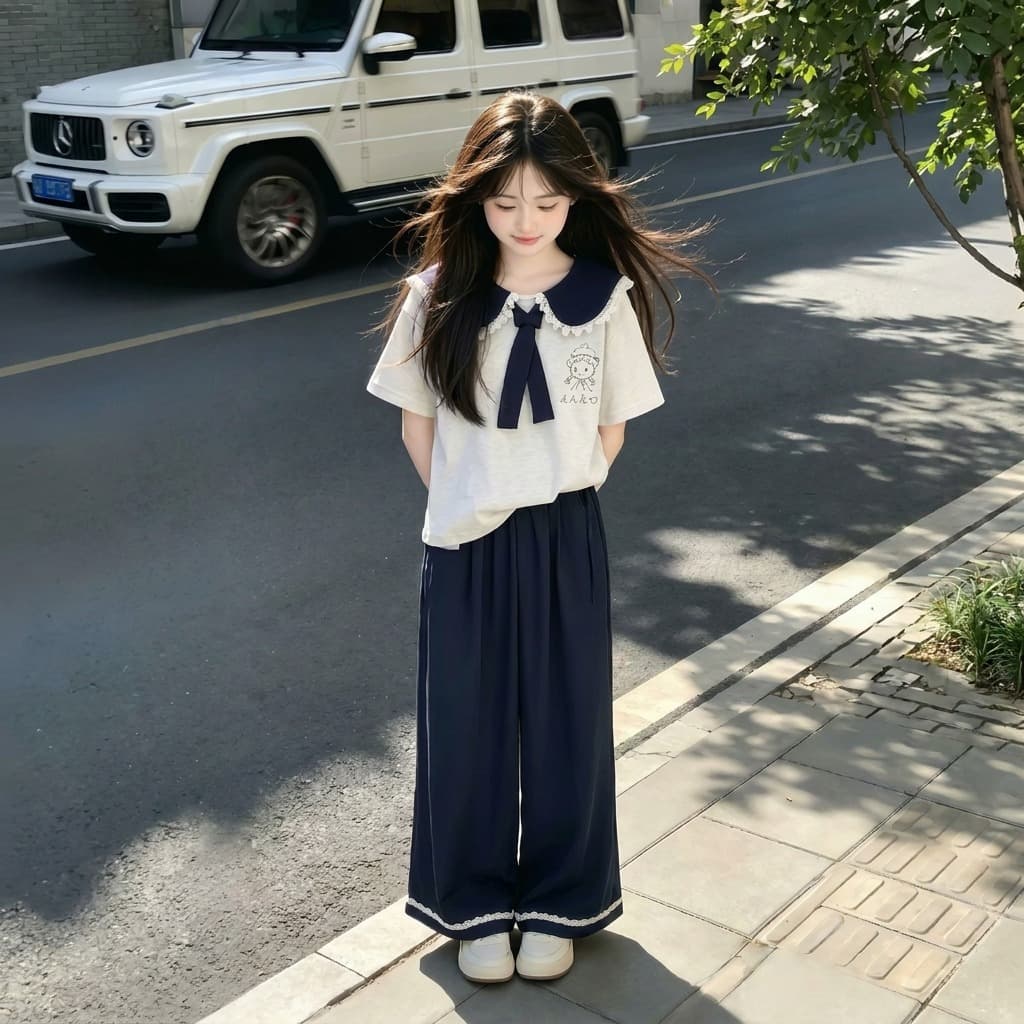 2026 New Summer Suit for Girls