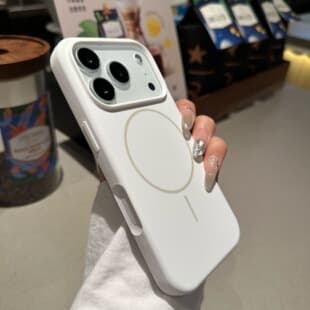 iPhone 17 Pro Max Liquid Silicone AI Integrated Button Phone Case with Camera Control, Compatible with iPhone 16, 15
